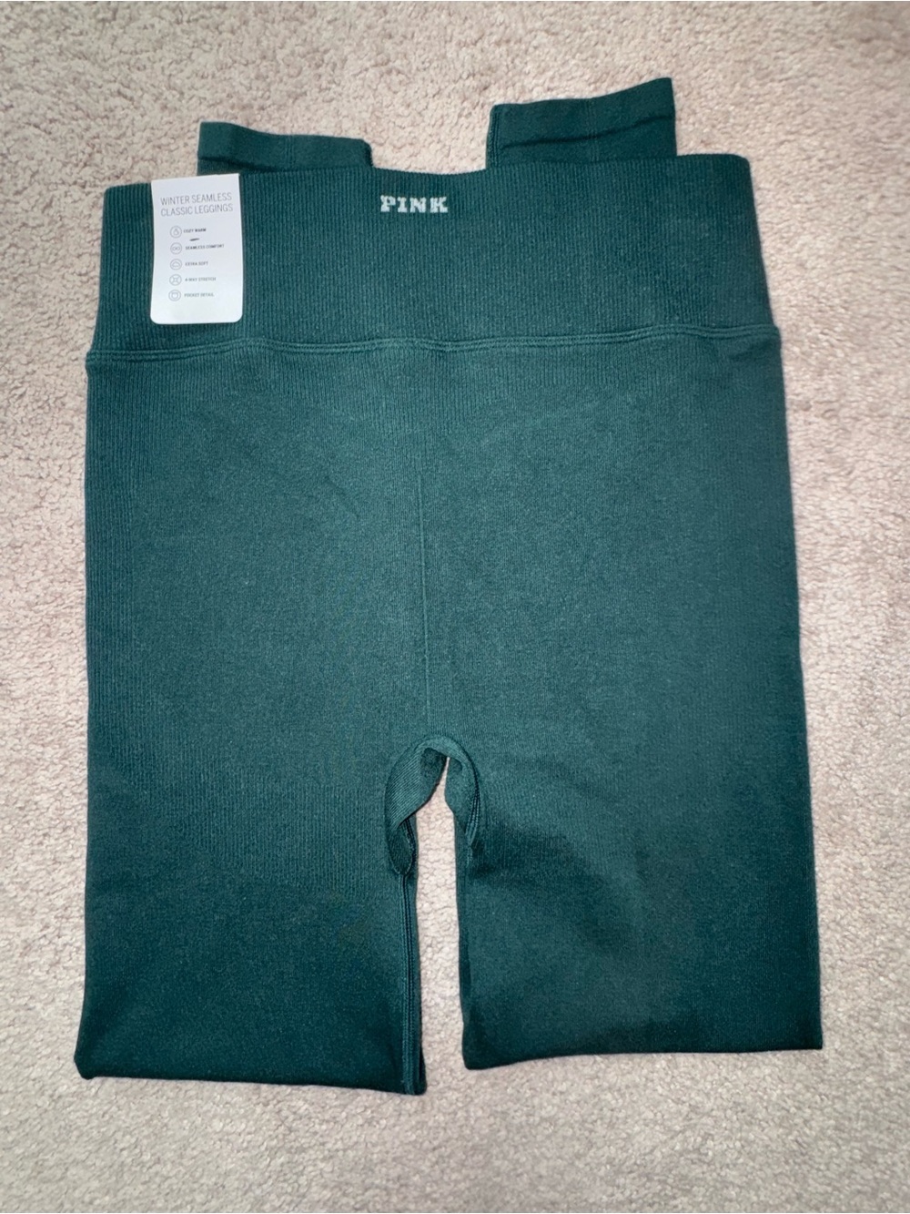 PINK Victoria's Secret Winter Seamless Classic Leggings Size Large